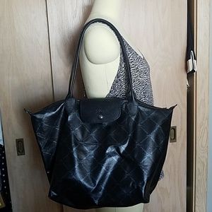 Longchamp LM Metal Large Shoulder Bag